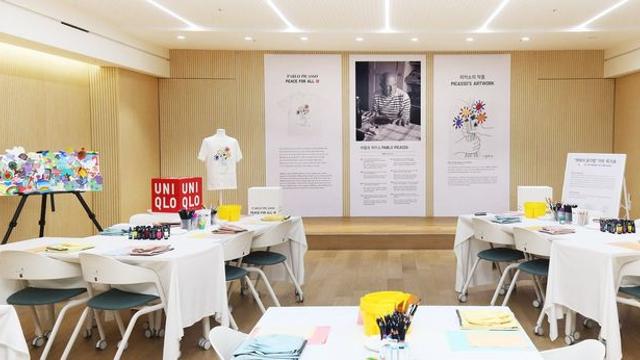 아이들의 손끝에서 피어난 평화… 유니클로, ‘평화의 꽃다발’로 전 세계 잇는다