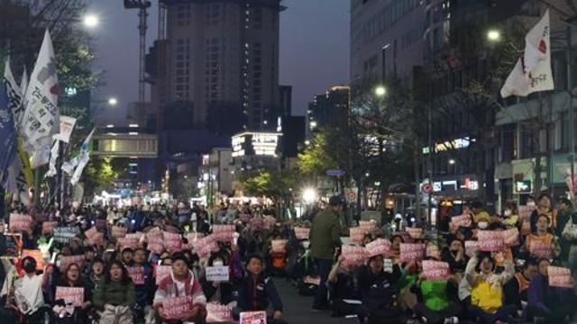 대구 시민단체, 대통령 파면에 환호