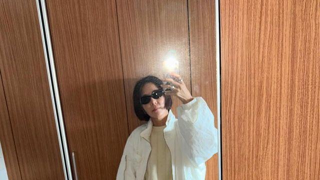 김나영, 청바지부터 롱스커트까지… 치명적 간절기 데일리룩