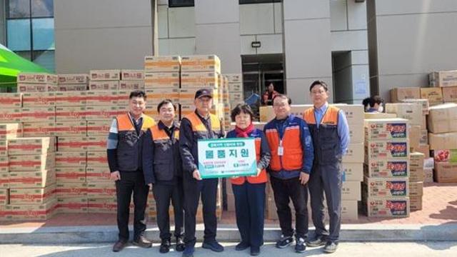 강원도·도 자원봉사센터, 경북산불 이재민 돕기 구호 활동 펼쳐