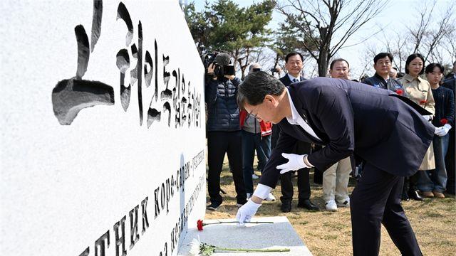 안산에 전국 최초 '고려인 독립운동가 기념비' 제막... 이름 없는 영웅들 기억하다