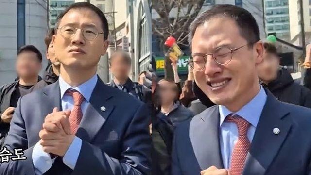 두 손 꼭 쥐고 오열…‘尹파면’에 감격한 김상욱