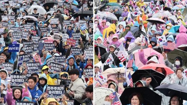 민주 43%·국힘 31%… 윤 파면따라 PK·중도 민심도 돌아섰다