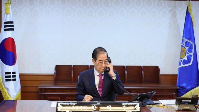 한덕수 권한대행 “美 상호관세에 트럼프와 협상할 것”