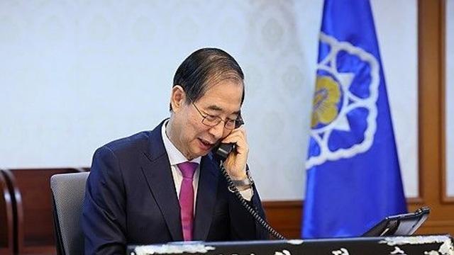 韓대행, 트럼프 대통령과 28분 통화…트럼프 2기 출범후 첫 대화(종합)