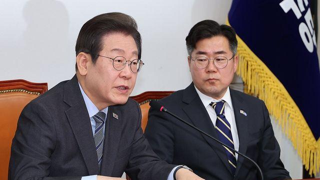 이재명, 대표직 사퇴…
