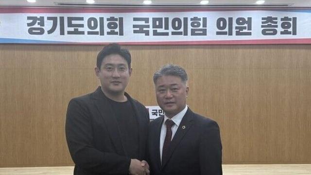 이상원 경기도의원, K-컬처밸리 동의안 통과 김정호 대표의원에게 공식 건의
