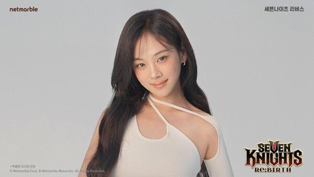 넷마블, '세븐나이츠 리버스' 모델 비비 촬영 스케치컷 공개