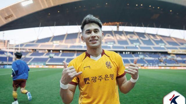 '이정효 러브콜' 받고 돌아온 헤이스, 다시 광주의 에이스로…