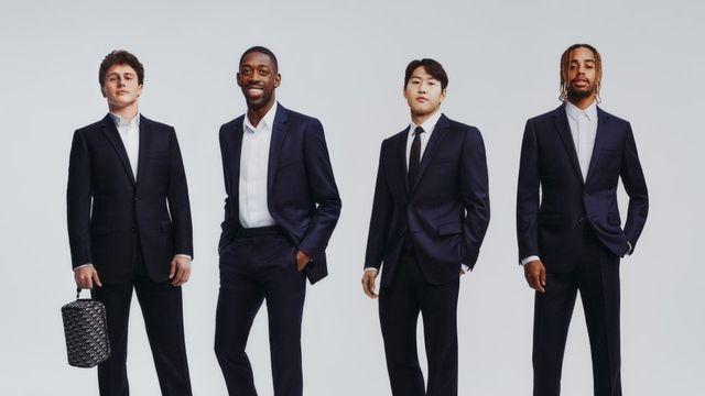 디올, PSG 선수단 공식의상 공개…챔피언의 품격, 블랙 & 블루로 물들이다