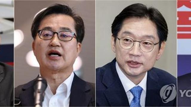 민주 경선, 이재명에 비명 3金 도전 구도…李 '독주체제' 전망