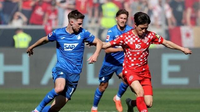 '이재성 풀타임' 마인츠, 호펜하임에 0-2 패… 4경기 연속 무승