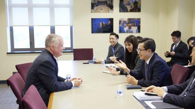 방미 김동연 경기지사, 대북정책 특별대표 ‘관세외교’