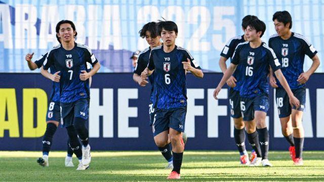 '가수 김정민 아들' 日 U17 다니, 동점골 도움...팀은 승부차기 패배