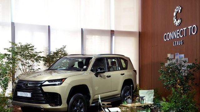렉서스코리아, 커넥트투서 ‘LX700h’ 특별 전시… “프리미엄 아웃도어 라이프스타일 제안”