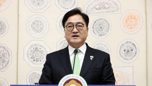 우 의장, 미 의회 방한단 접견…