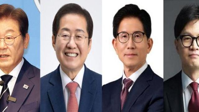 이재명 39%, 홍준표·김문수 8%…정권교체 54%·재창출 33%(종합)