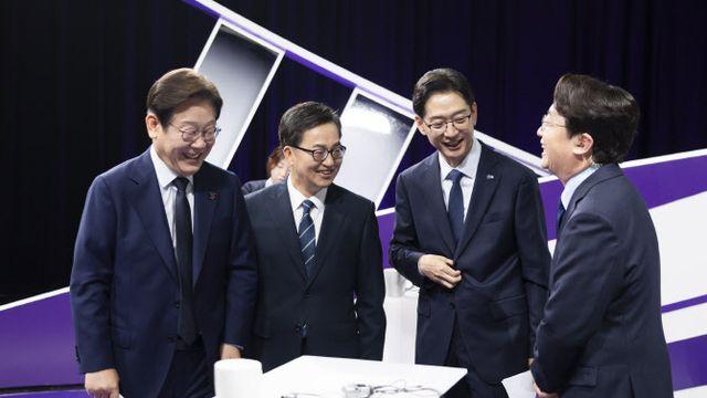 민주 첫TV토론 마무리…이재명·김경수 '통합'·김동연 '견제' 방점