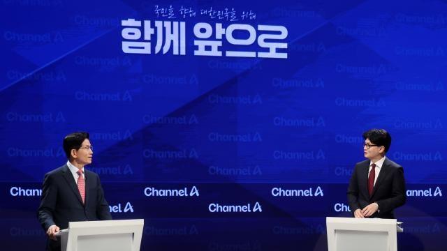 국민의힘, 일대일 맞수토론…'한덕수 단일화' 두고 입장 제각각 (종합)