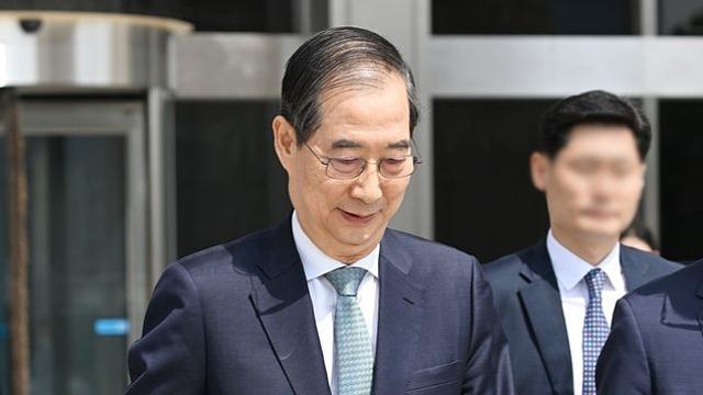 오늘(24일) 한덕수, 대선 출마 질문에 딱 '6글자'로 답했다