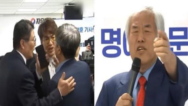 “끌어내!” 기자 향해 전광훈 폭발…‘정곡 찌른’ 대선 출마 자격 논란