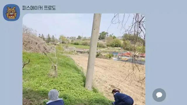 싱글벙글 시골 회사 간식 시간,,