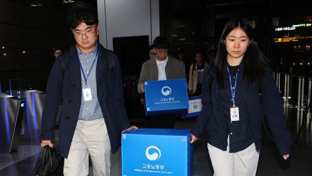 경찰·노동부, ‘신안산선붕괴’ 13여시간 걸쳐 포스코이앤씨 등 압색