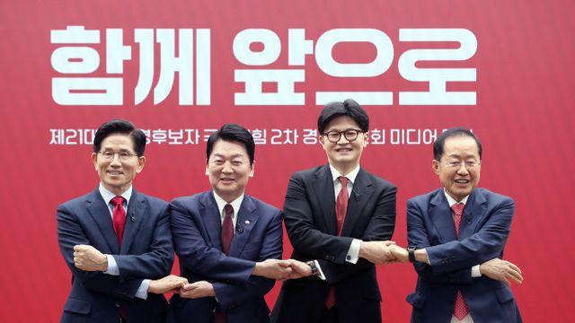 범보수 후보 적합도…한동훈14%·홍준표11%·한덕수9%[엠브레인퍼블릭]