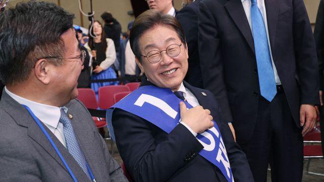 '호남 경선서도 압승' 이재명, 누적 득표율 '89.04%'
