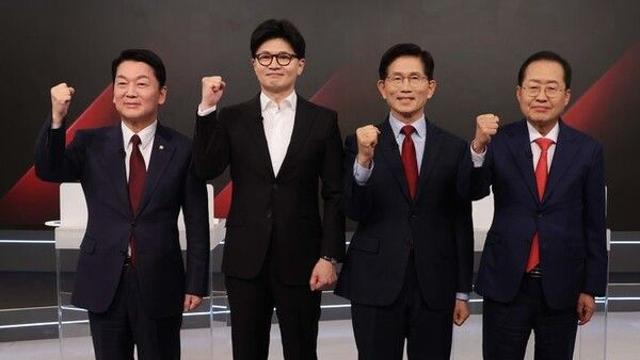 국힘 대선 주자, 당원 게시판·부정선거 공방… 尹 파면·한덕수도 온도차(종합)