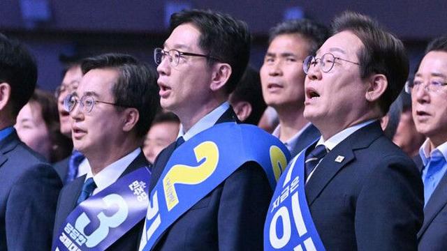이재명, 호남서 88.69% 압승…김동연·김경수 순
