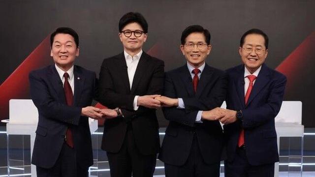 국힘 2차 경선 투표 첫날 각 후보들 