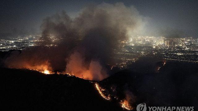 중대본부장, 대구 산불 현장점검…