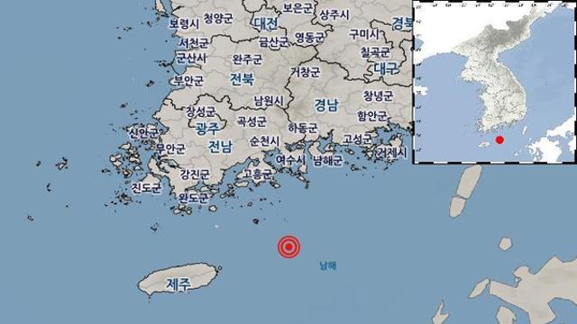 [속보] 여수 지진2.7 규모 '최대진도Ⅱ'