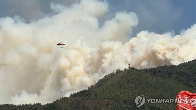 [속보] 인제 산불 사흘 만에 재발화…헬기 5대 투입 진화 중