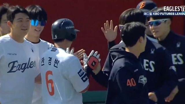 '잘 나가는' 한화, 2군도 '승승승승승승승승' 8연승 찍었다! '유로결 3안타→한경빈 끝내기'…고양 히어로즈에 4-3 '9회말 뒤집기쇼'