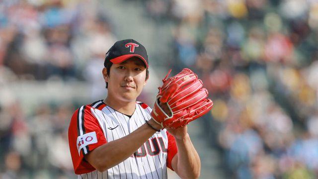 2시간 35분 중단, 비에 날아간 4승...LG 손주영 SSG 상대 2주 전 아쉬움 씻을까