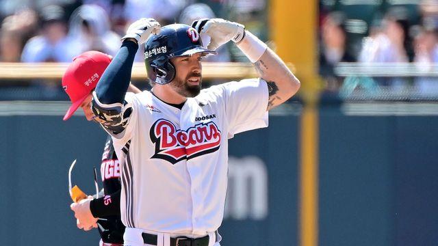 '초강수' 두산, 케이브 시즌 첫 '1번' 배치…이승엽 감독 