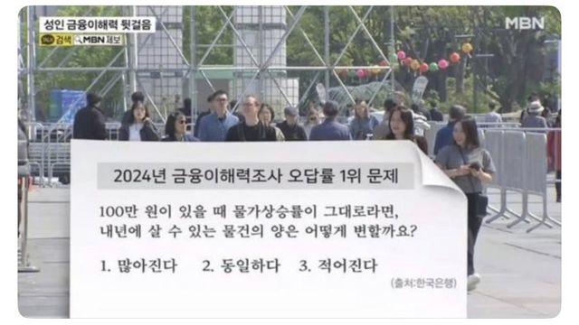 성인 절반은 틀린다는 문제