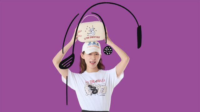 르꼬끄골프, 아티스트 '하이다나'와 협업 컬렉션 선보여