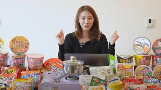 배우 유인영의 라면 티어