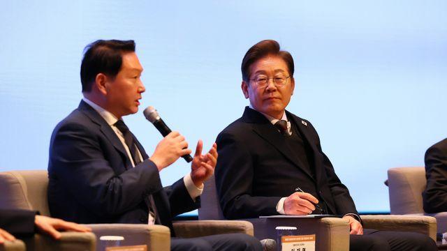 최태원 등 경제5단체장, 이재명 후보에 AI 육성 및 규제 혁신 한 목소리