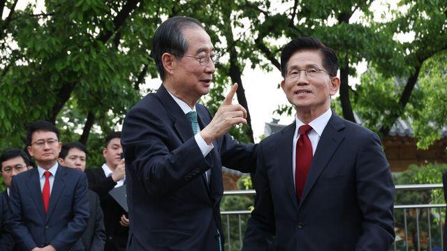 김문수·한덕수 측, 국힘 대선 후보 교체 절차 돌입에도 단일화 논의 불발