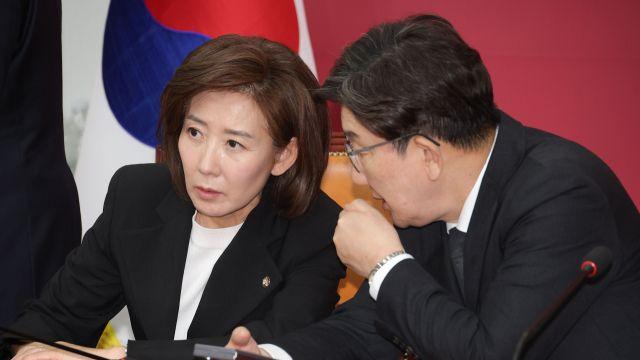 대선 후보 교체에 '참담하다'는 나경원 