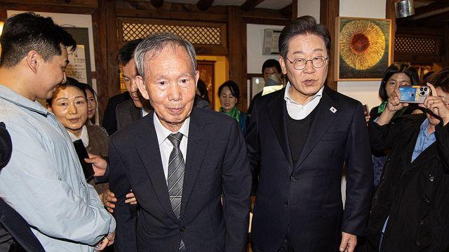 이재명, '문형배 은인' 김장하와 차담…