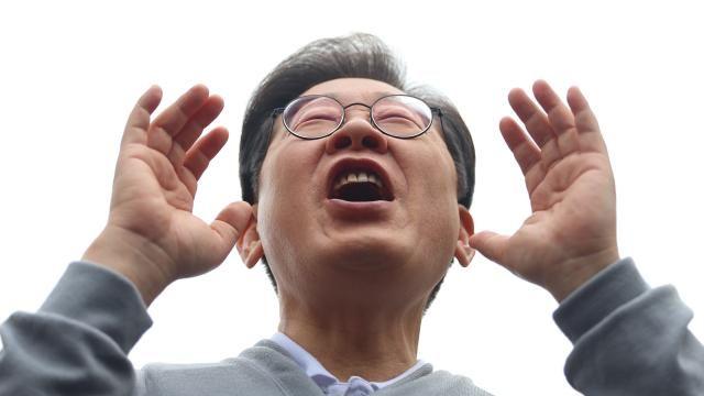 이재명, 전남 화순 찾아 