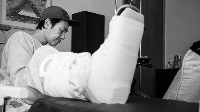 '윤혜진♥' 엄태웅, 병원 입원했다…고통스러운 표정