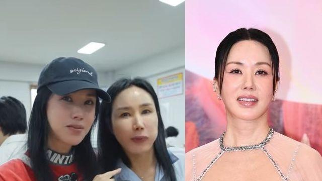 엄정화, 똑닮은 친동생 공개 