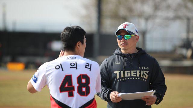 '라이브 피칭 45구' 부상자 많은 KIA, 이의리 복귀로 숨통 트이나