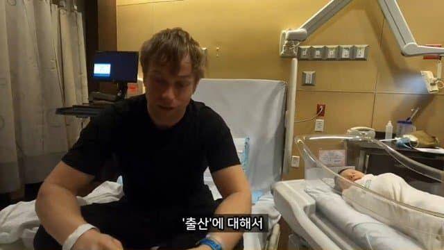아내의 출산 장면을 본 올리버쌤